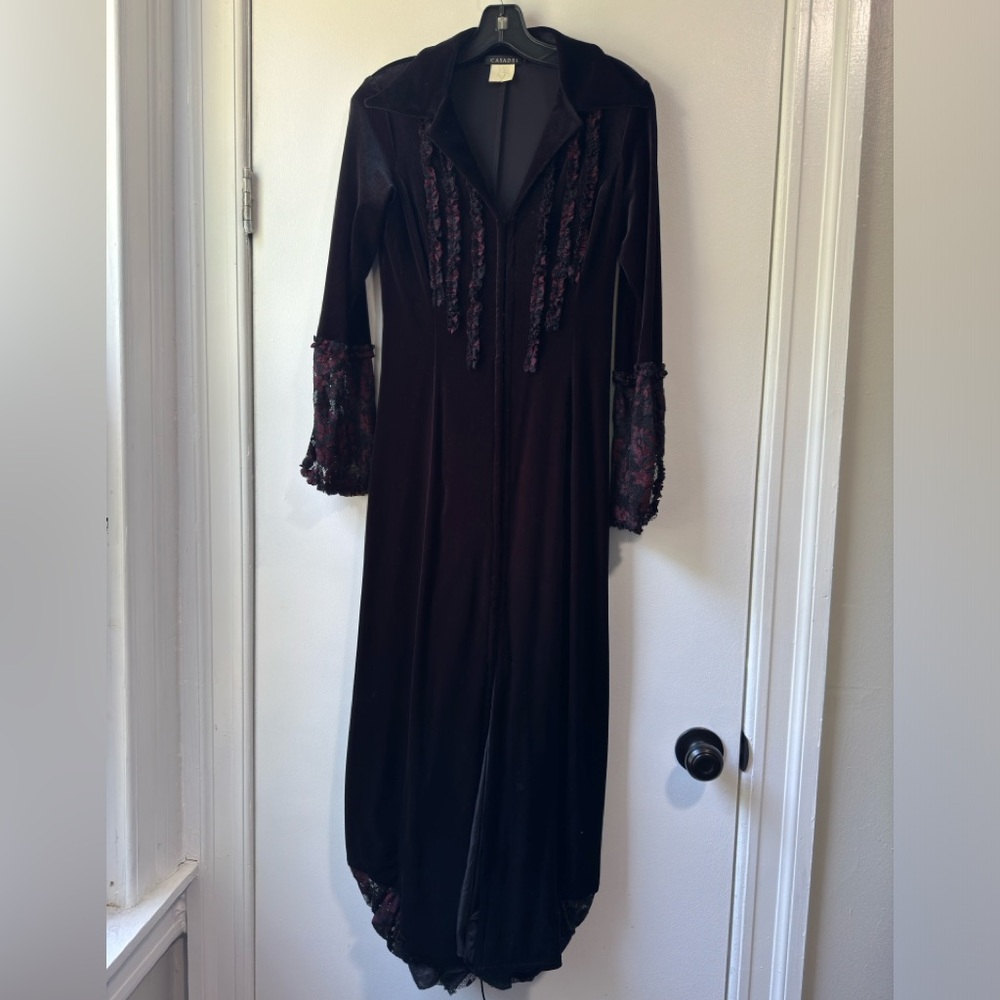 Casadei Women’s Vintage Velvet Boho Dress XS